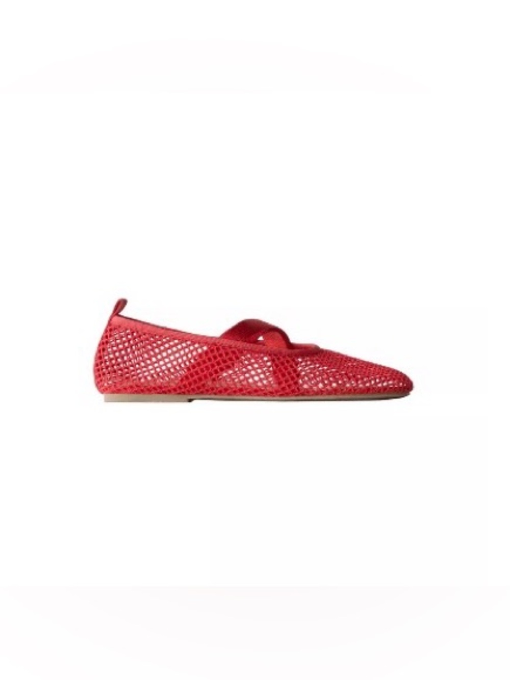 ZARA MESH BALLET FLATS NWT
Size: 36 * Color: Red